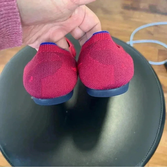 Rothy’s Woman’s The Point In Red Camo Flats w8/5 - Picture 7 of 12